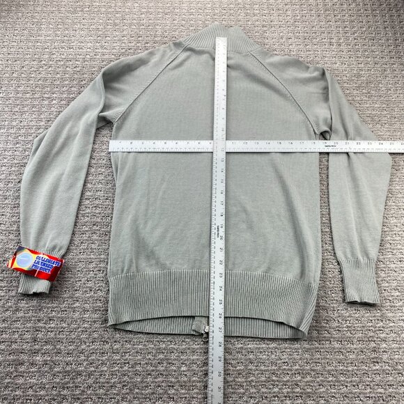 Argyle Sweater Women Medium M Gray Full Zip Arizona State University New w/ Tags - Picture 7 of 9